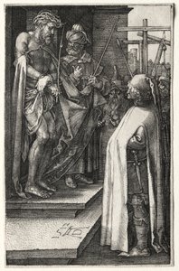 Christus getoond aan het volk, 1512 door Albrecht Dürer