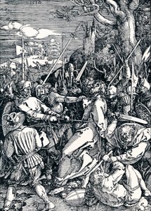 Christus gevangen genomen, 1510 1906 door Albrecht Dürer