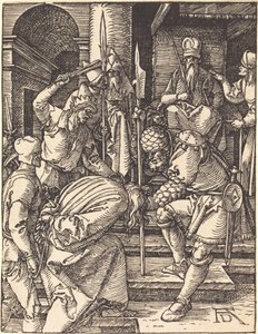 Christus voor Annas door Albrecht Dürer