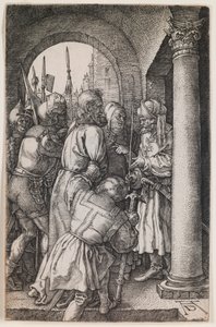 Christus voor Pilatus, uit de serie 