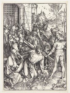 Christus draagt het kruis