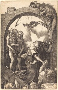 Christus in de Limbus door Albrecht Dürer