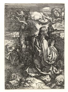 Christus in de tuin van olijfbomen, 1515 door Albrecht Dürer