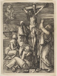 Christus aan het kruis, 1508 door Albrecht Dürer