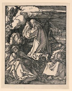Christus op de Olijfberg (De Agonie in de Tuin), uit De Kleine Passie Serie