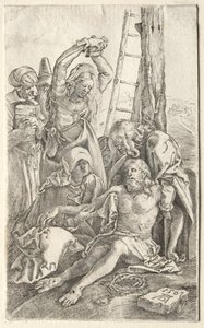 Afdaling van het kruis door Albrecht Dürer