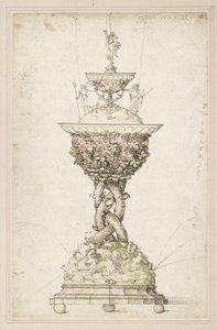 Ontwerp voor een tafel fontein, 1509