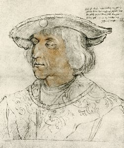 Keizer Maximiliaan I door Albrecht Dürer