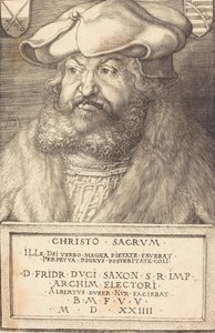 Frederik de Wijze, keurvorst van Saksen, 1524 door Albrecht Dürer