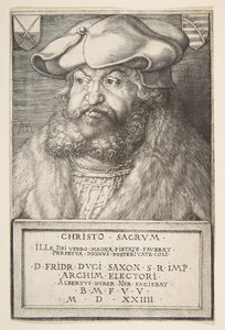 Frederik de Wijze, keurvorst van Saksen door Albrecht Dürer