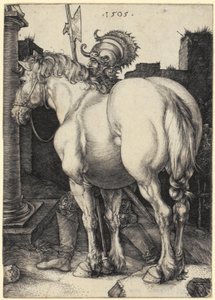 Groot paard door Albrecht Dürer
