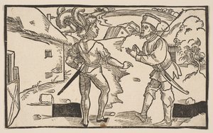 Heauton Timouroumenos, uit De Komedies van Terentius door Albrecht Dürer