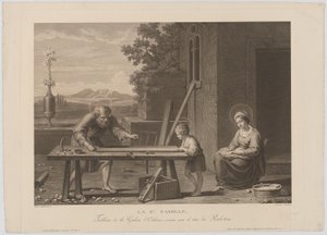 De heilige Hiëronymus in de woestijn door Albrecht Dürer