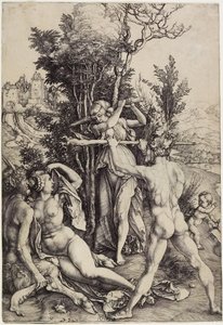 Hercules, c. 1499 door Albrecht Dürer