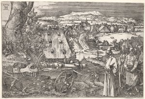 Landschap met het Kanon door Albrecht Dürer