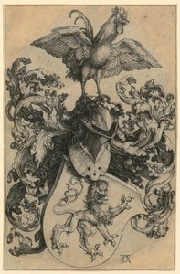 Het liefdespaar en de dood door Albrecht Dürer