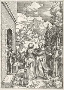 Leven van de Maagd: Het bezoek door Albrecht Dürer
