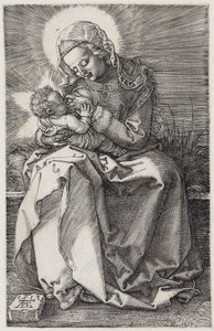Voedende Madonna door Albrecht Dürer