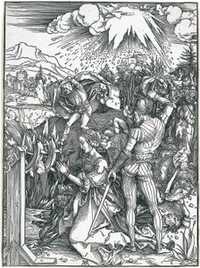 Martelaarschap van Sint-Catharina door Albrecht Dürer