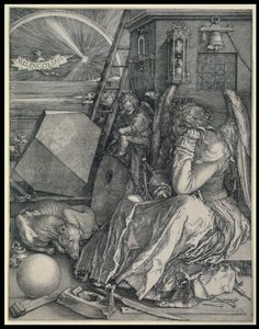 Melencolia I (De melancholie) door Albrecht Dürer