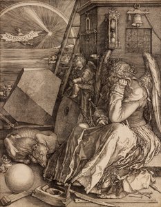 Melencolia I, 1514 door Albrecht Dürer