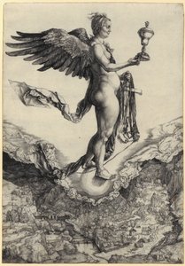 Nemesis door Albrecht Dürer