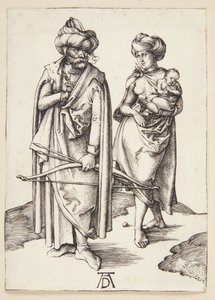 Oosterse familie door Albrecht Dürer