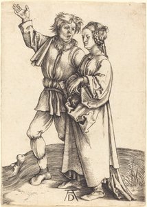 Boer en Zijn Vrouw door Albrecht Dürer