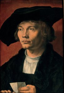 Portret van Bernhard von Reesen, 1521 door Albrecht Dürer