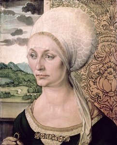 Portret van Elsbeth Tucher, 1499 door Albrecht Dürer