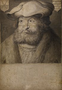 Portret van Frederik III, Keurvorst van Saksen 1463-1525, c. 1525 door Albrecht Dürer