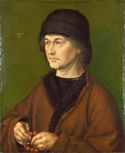 Portret van de vader van de kunstenaar