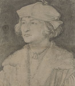 Portret van een jongeman met hoed, ca. 1506 door Albrecht Dürer