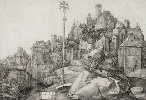 Lezing over Sint-Antonius door Albrecht Dürer