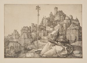 De heilige Antonius lezend