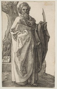 Sint Bartholomeus door Albrecht Dürer