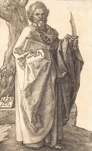 Sint Bartholomeus, 1523 door Albrecht Dürer