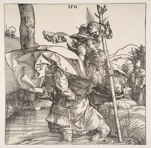 Sint-Christoffel door Albrecht Dürer