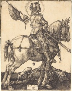 Sint Joris te Paard door Albrecht Dürer