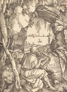Sint-Hieronymus in een grot