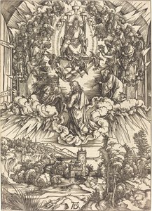 Sint Jan voor God en de Ouderen door Albrecht Dürer