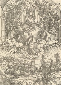 Sint Jan voor God en de Oudsten, 1498 door Albrecht Dürer