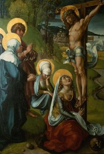 Zeven Smarten Polyptiek Kruisiging, 1495-1496 door Albrecht Dürer