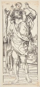 Sint Christoffel door Albrecht Dürer