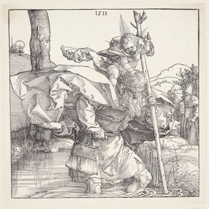 St. Christoffel door Albrecht Dürer