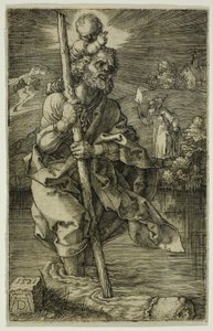 Sint Christoffel naar Rechts Kijken