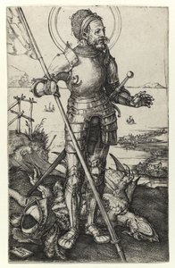 Sint Joris staand