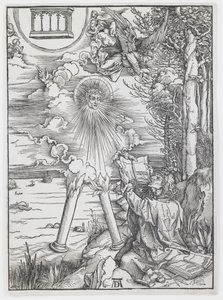 St. Johannes die het Boek Verslindt, uit 