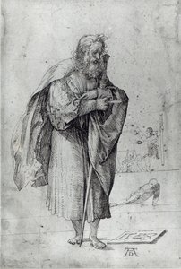 St. Paulus, 1523 door Albrecht Dürer