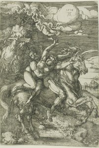 De Ontvoering van Proserpina op een Eenhoorn